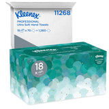 Kleenex® Ultra Soft 1-Ply Guest Towel Pop Up Box, 70 Sheets per Box