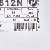 McKesson Medium Duty Clear Trash Bag, 45 gal, 12 Mic