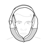 Halyard Bilateral Facial Ice Bag, 5 x 12 Inch