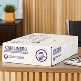 McKesson Extra Heavy Duty Plus Trash Bag, Gray, 45 gal.