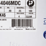 McKesson Extra Heavy Plus Duty Trash Bag, Clear, 45 gal.