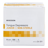 McKesson Tongue Depressor, Wide Blade, Non-Sterile, Junior