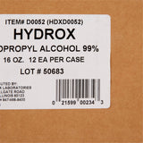McKesson Isopropyl Alcohol, Concentrated 99% Strength Rubbing Alcohol for Technical Use, 16 oz