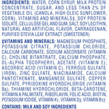Carnation Breakfast Essentials® Vanilla Oral Supplement, 8 oz. Bottle