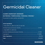 McKesson Germicidal Surface Disinfectant Cleaner, Jug, 1 gal. McKesson McKesson Brand