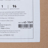 McKesson Paw Prints Slipper Socks, Aqua, one size