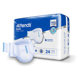 Attends® DermaDry™ Plus Incontinence Brief, Medium