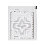 McKesson Plastic Wound Measuring Guide, 5 x 7 Inch