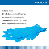 McKesson Confiderm® 3.8 Nitrile Exam Glove, Small, Blue
