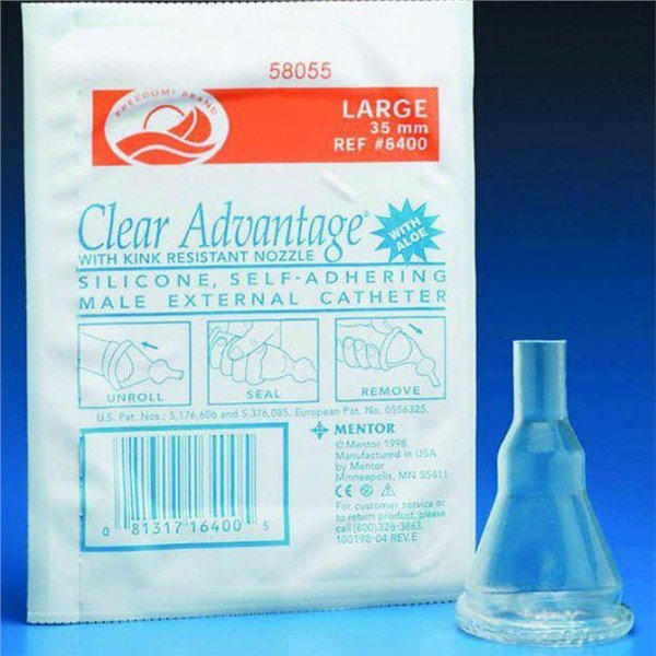 Coloplast Clear Advantage® Male External Catheter Medium Hotcold Motion Compress