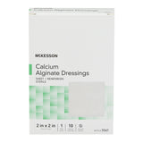 McKesson Alginate Dressing, 2 x 2 Inch McKesson McKesson Brand