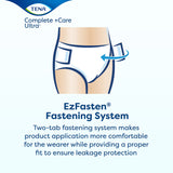 TENA Complete +Care Ultra™ Briefs with CurvDefence™, Large TENA Complete + Care Ultra™ Essity HMS North America Inc