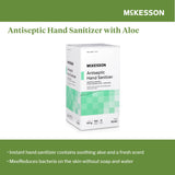 McKesson Hand Sanitizer with Aloe, Fresh Scent, Individual Packet