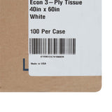 McKesson Nonsterile Physical Exam General Purpose Drape, 40 x 60 Inch