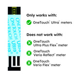OneTouch® Ultra® Blue Blood Glucose Test Strip