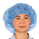Cardinal Health Blue Bouffant Cap, 24 in.  Cardinal
