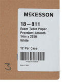 McKesson Smooth Table Paper, 14 Inch x 75 Yard, White