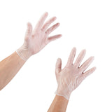 McKesson Confiderm® Vinyl Exam Glove, Medium, Clear