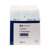 Curity™ I.V. / Drain Split Dressing, 2 x 2 Inch