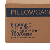 McKesson White Fabricel® Pillowcase, 21 x 30 Inch