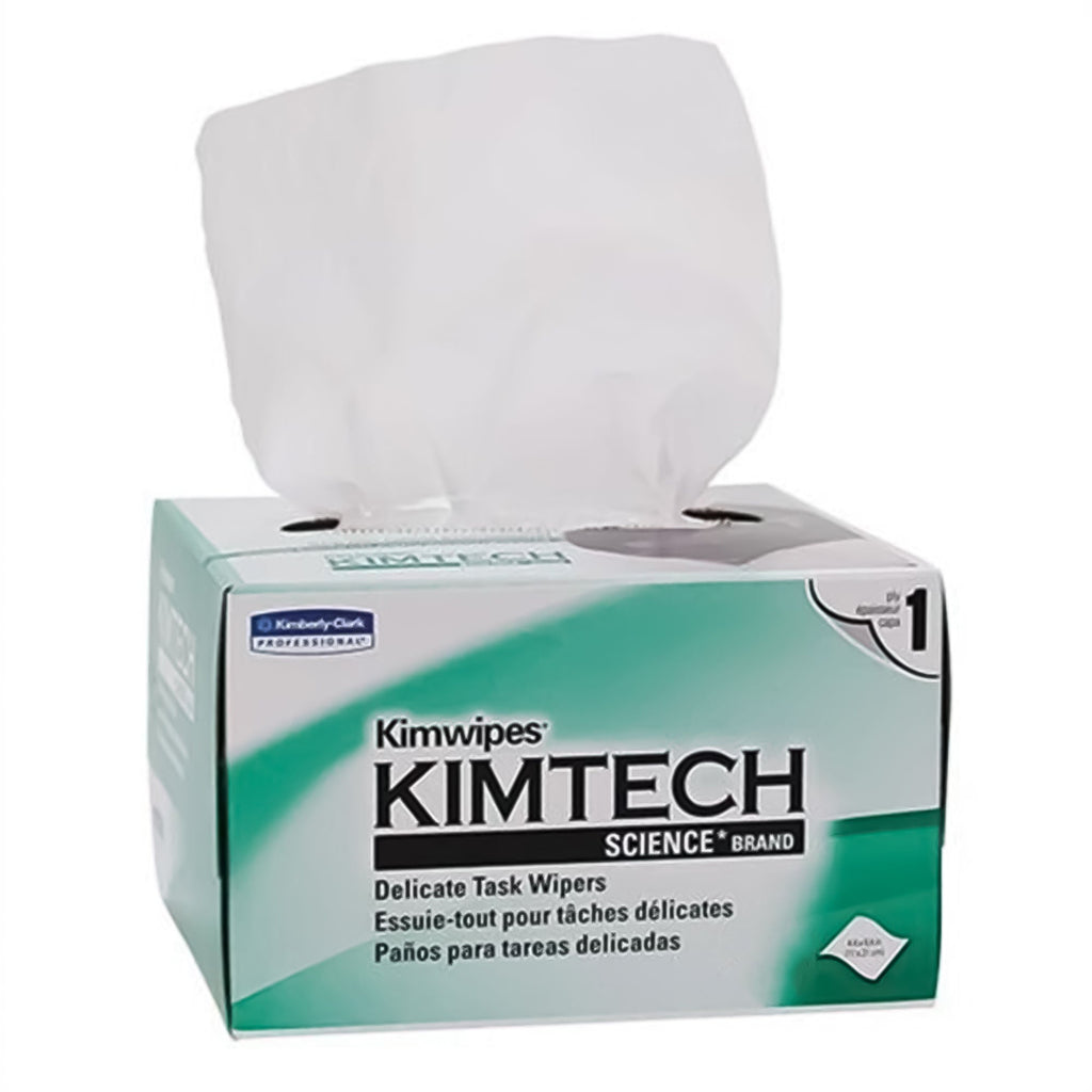 Kimtech Science™ Kimwipes™ Delicate Task Wipes, 1 Ply, 8.2 x 4.39 in Kimtech™ Science Kimwipes Kimberly Clark