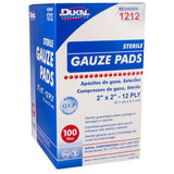 Dukal™ Sterile Gauze Sponge, 2 x 2 Inch