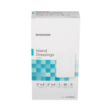 McKesson White Adhesive Dressing, 4 x 6 Inch McKesson McKesson Brand