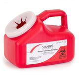 Mail System® Pro-Tec® Mailback Sharps Collector, 1 Gallon, 9 x 6 x 7½ Inch Mail System® Pro-Tec® Sharps Compliance - additional product view 4