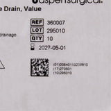 McKesson Wound Drain Tube, 10 Fr., 20-centimeter Length
