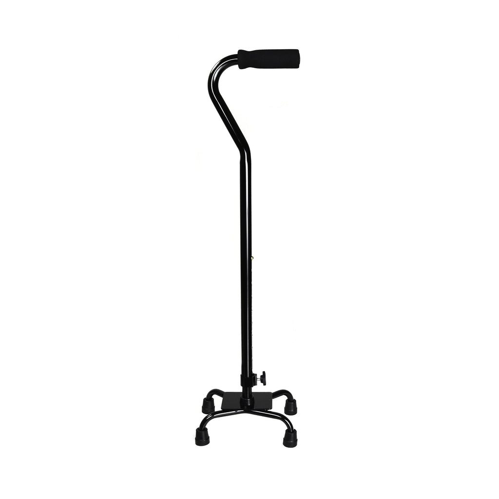 McKesson Offset Quad Cane, Chrome