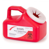 Mail System® Pro-Tec® Mailback Sharps Collector, 1 Gallon, 9 x 6 x 7½ Inch Mail System® Pro-Tec® Sharps Compliance - additional product view 3