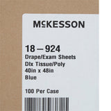 McKesson Nonsterile Physical Exam General Purpose Drape, 40 x 48 Inch