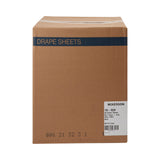 McKesson Blue Flat Stretcher Sheet, 40 x 90 Inch