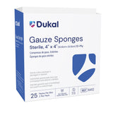 Dukal™ Sterile Gauze Sponge, 4 x 4 Inch, 12-Ply Dukal™ Dukal