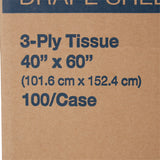 McKesson Sterile Physical Exam General Purpose Drape, 40 x 60 Inch