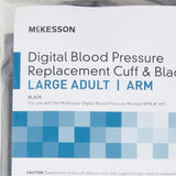 McKesson Reusable Blood Pressure Cuff, Large, Black McKesson McKesson Brand