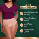 Depend® Silhouette® Maximum Absorbency Underwear, Large Depend® Silhouette® Kimberly Clark