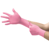 Micro-Touch® NitraFree™ Nitrile Exam Glove, Large, Pink