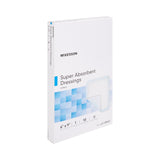 McKesson Super Absorbent Dressing, 6 x 9 Inch McKesson McKesson Brand
