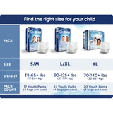 Comfees® DriNite Juniors Youth Heavy Absorbent Underwear Large / Extra Large Comfees® DriNite® Juniors Attends Healthcare Products