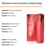 McKesson Infectious Waste Bag