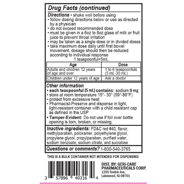 Geri-Care® Docusate Sodium Stool Softener