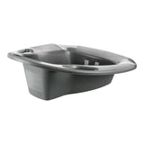 McKesson Stackable Bedpan, Non-Stick Plastic, Latex-Free, Graphite