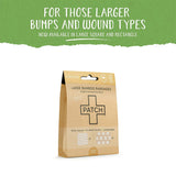 Patch™ Adhesive Strip, 2 x 3 Inch / 3 x 3 Inch