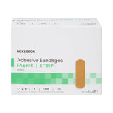 McKesson Tan Adhesive Strip, 1 x 3 Inch