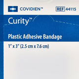 Curity™ Tan Adhesive Strip, 1 x 3 Inch