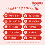Huggies® Snug & Dry Diaper, Size 3 Huggies® Snug & Dry Kimberly Clark