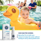 Ear Pro Water-Repellant Ear Spray - for Swimming, Diving, Surfing Ear Pro® LiquidPro US