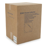 Becton Dickinson Red Sharps Container, 3-1/3 Quart, 5-3/10x 9-1/10 x 5 Inch