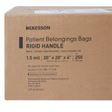 McKesson Patient Belongings Bag With Snap Closure